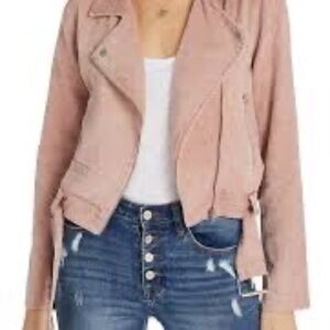 VICI Corduroy Moto Crop Jacket-Wood Rose-Sz S